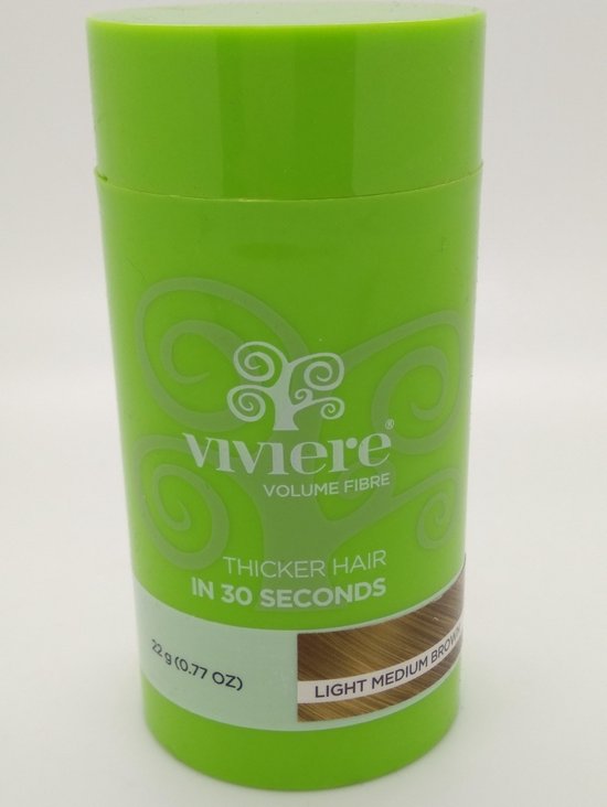 ViVIERE Volume Fibre 100ml Thicker hair in 30 seconds Light brown 22g
