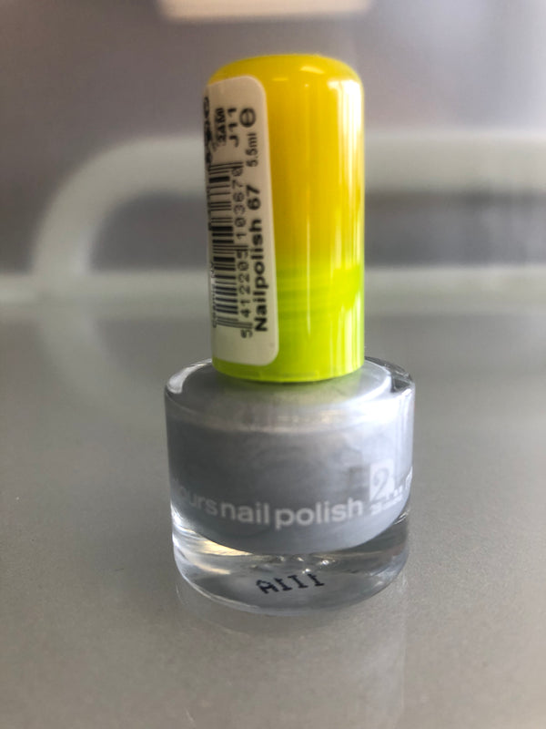 2B Nailpolish mega colours Light Grey 5,5ml