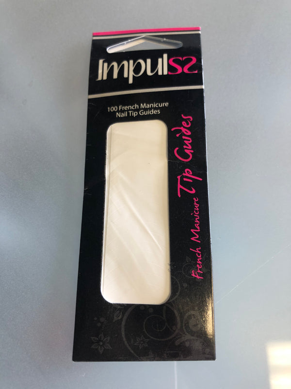 Impulss- 100 French Manicure Nail Tip Guides  ITG01
