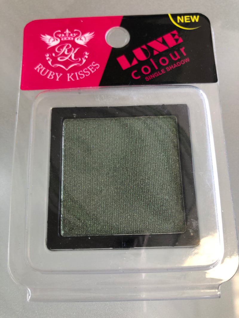 Ruby Kisses Single Eyeshadow LUXE colour GOAL12  green Meet me in Central Park 2,5g