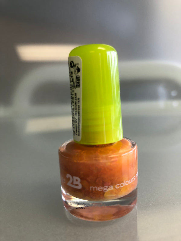 2B Nailpolish mega colours Pastel Papaya Island 5,5ml