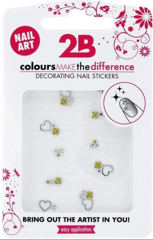 2B Colours Make The Difference decorating Stickers  for nails Ref 18261