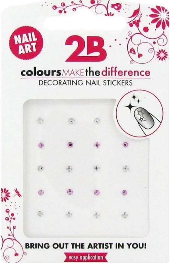 2B Colours Make The Difference decorating Stickers  for nails Ref 18210