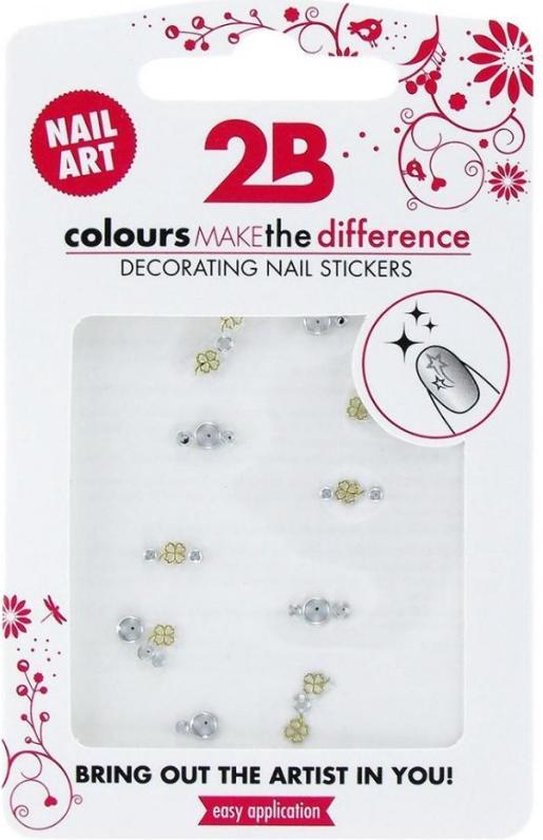 2B Colours Make The Difference decorating Stickers  for nails Ref 18262