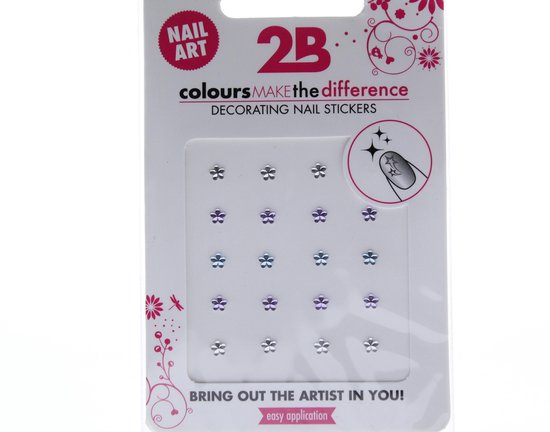 2B Colours Make The Difference decorating Stickers  for nails Ref 18211
