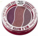 2B Trio eye shadow Enchanting colours 06 taupe/pink/burgundy